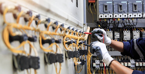 Professional Electrician technician working in Kingsford Heights, IN
